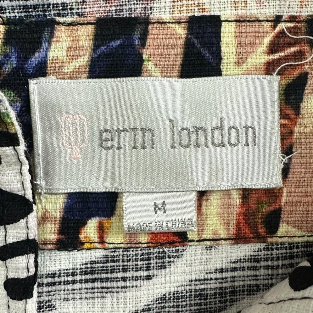 Erin London Animal Print Patchwork Jacket - image 8